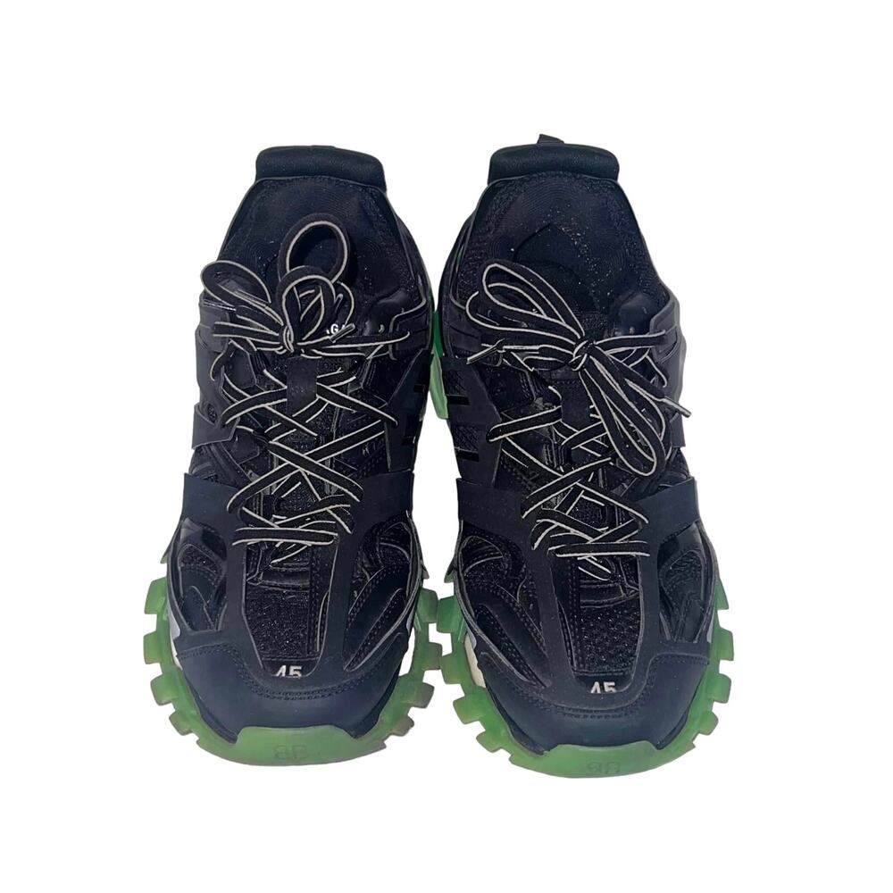Balenciaga Track Trainer Black & Green Men’s Sneakers Size 12